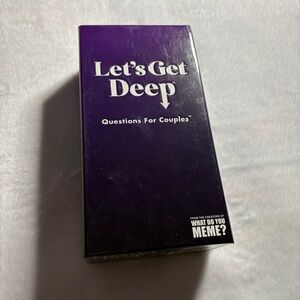 Let's Get Deep - Questions For Couples Card Game